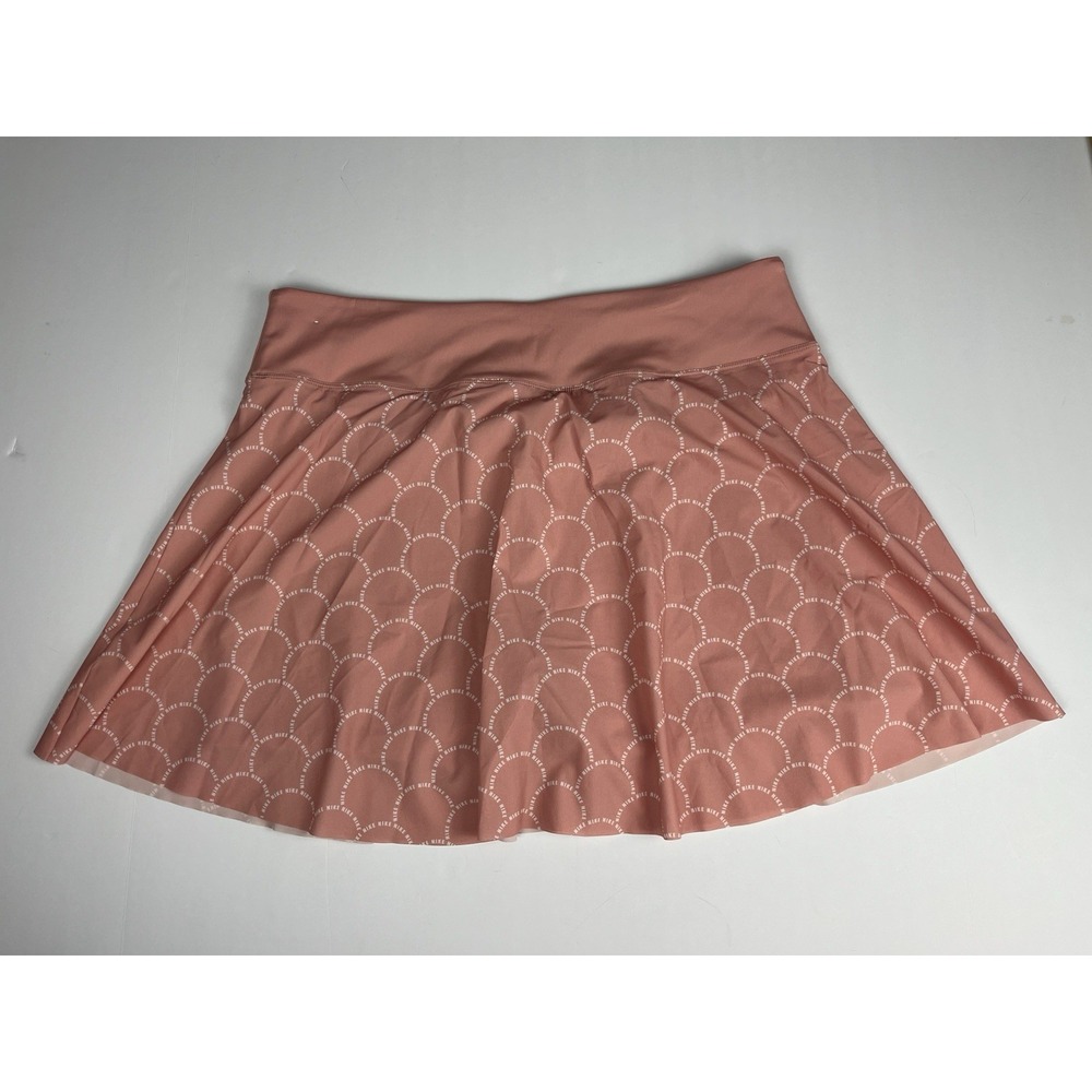 Nike Dri-FIT Advantage Women's Short Tennis Skirt (PINK/CORAL) Sz‎ XL - Picture 3 of 8